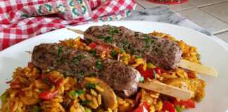 Κεφτέδες αρνιού με ρύζι