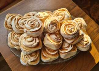 Τριαντάφυλλα μπισκότα μαρέγκας