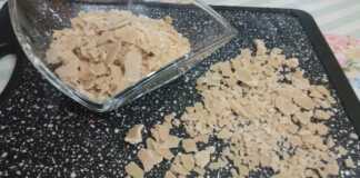 Φλούδες αποξηραμένου προζυμιού