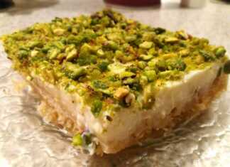 Λιβανέζικο Μαχαλεπί με Κανταΐφι