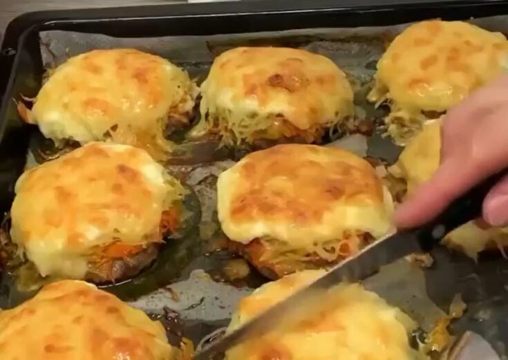 Burger με Γιαούρτι και Τυρί στο Φούρνο