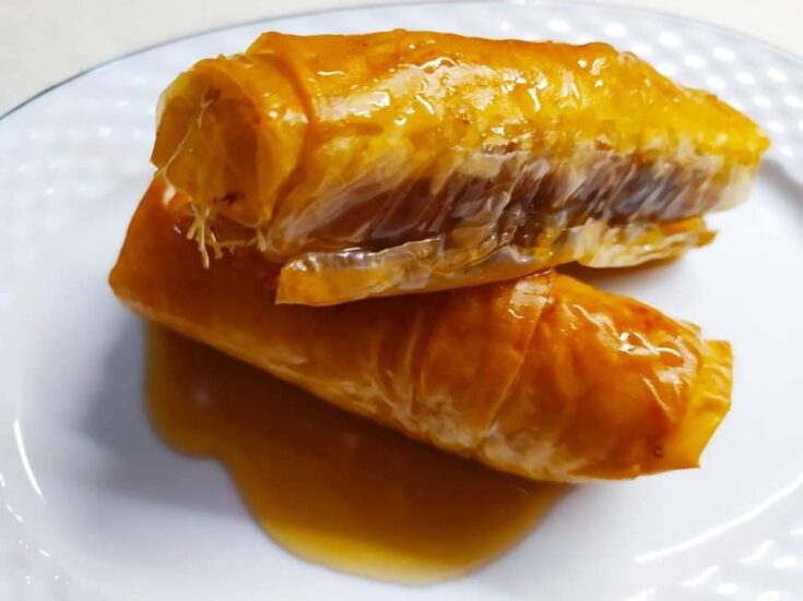 Μπακλαβαδάκια με Μέλι