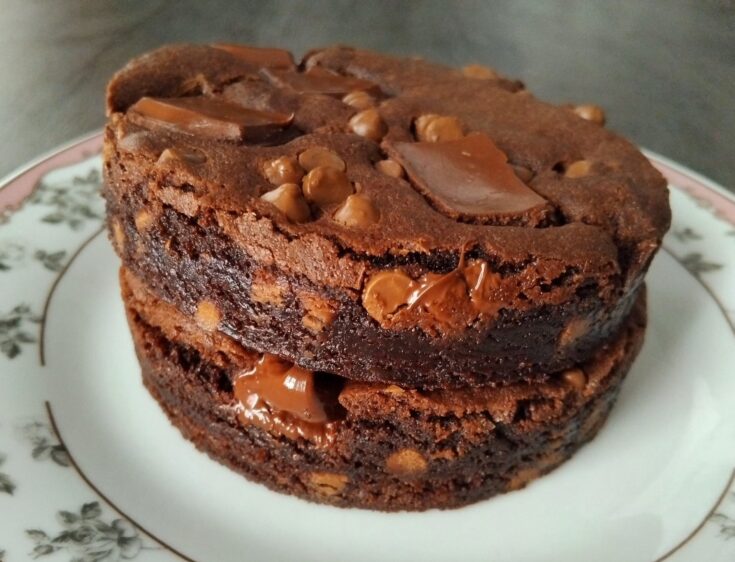 Μπράουνι σαν σουφλέ