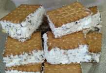 Παγωτό Σάντουιτς Στρατσιατέλα