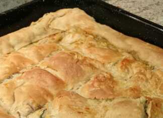 Σπανακοτυρόπιτα : Μυστικά για Χειροποίητο Φύλλο Σφολιάτας! Αφράτη σπανακοτυρόπιτα με χρυσαφένιο χειροποίητο φύλλο, κομμένη σε κομμάτια