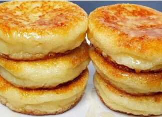 Τηγανίτες με μυζήθρα Πιάτο γεμάτο με χρυσαφένιες Τηγανίτες με Μυζήθρα, έτοιμες για σερβίρισμα με μέλι ή ζάχαρη