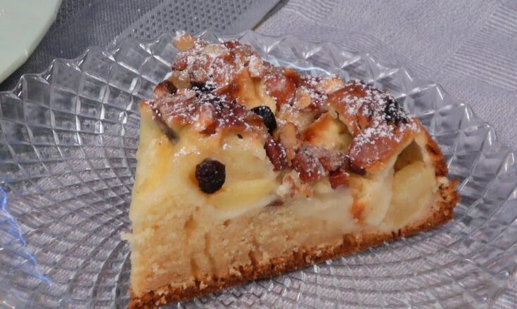 Μηλόπιτα με καραμελωμένα αμύγδαλα!