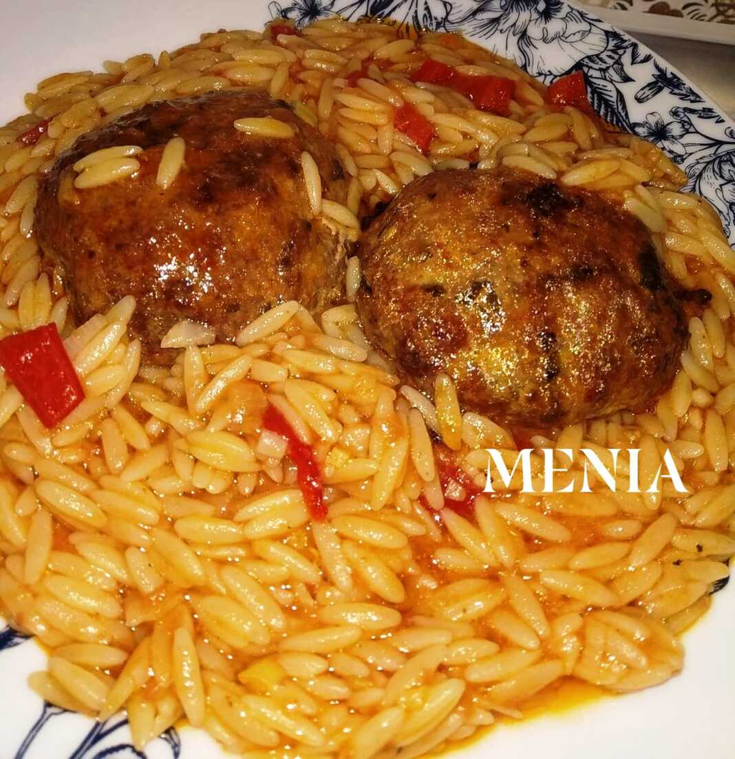 Κεφτέδες με κριθαράκι