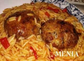 Κεφτέδες με κριθαράκι