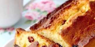 Αφράτο κέικ με ανθότυρο