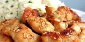 κοτόπουλο με σάλτσα σόγιας και μέλι