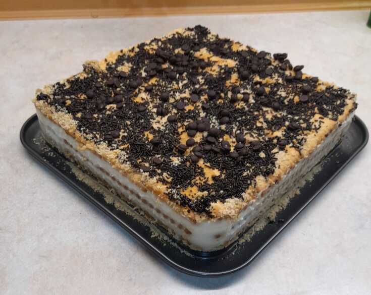 Γλυκό Ψυγείου με Μπισκότα