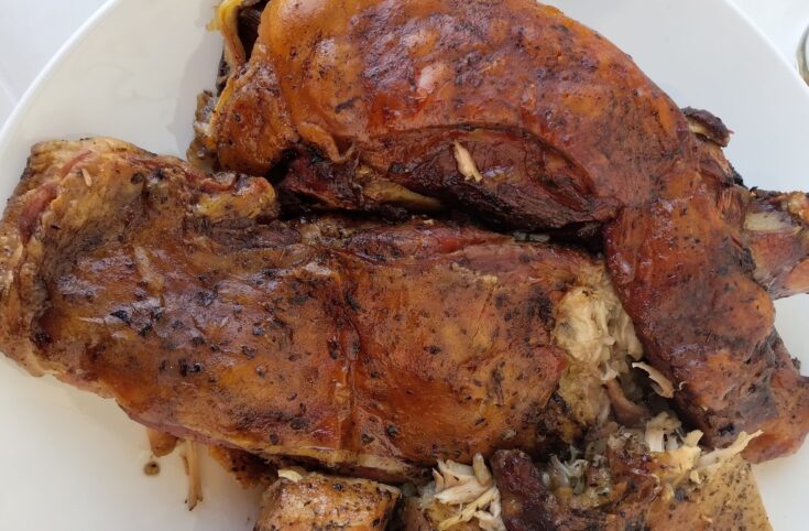 Γουρουνοπούλα στην λαδόκολλα