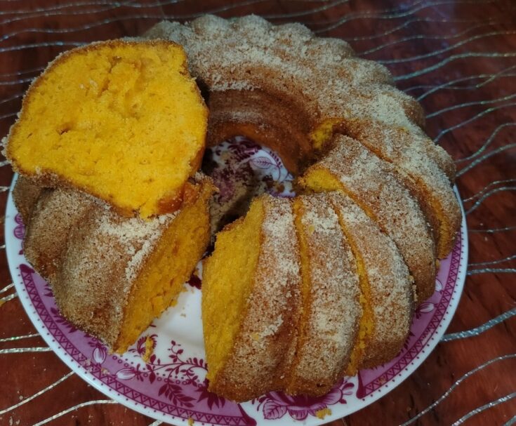 Βραστό κέικ καρότου