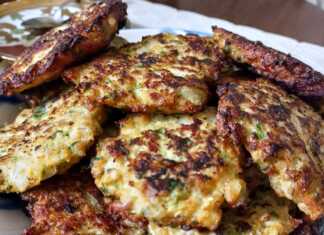 Κεφτέδες Κοτόπουλου με Κολοκυθάκι