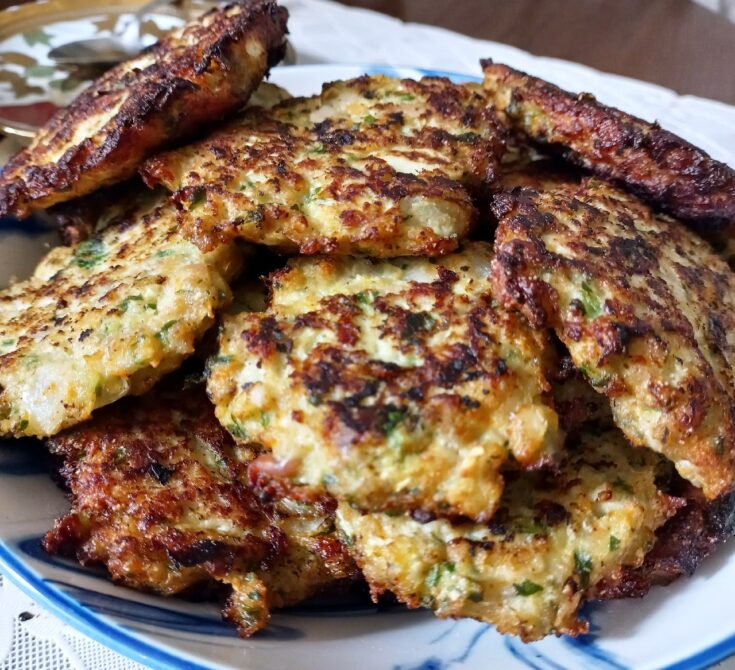 Κεφτέδες Κοτόπουλου με Κολοκυθάκι