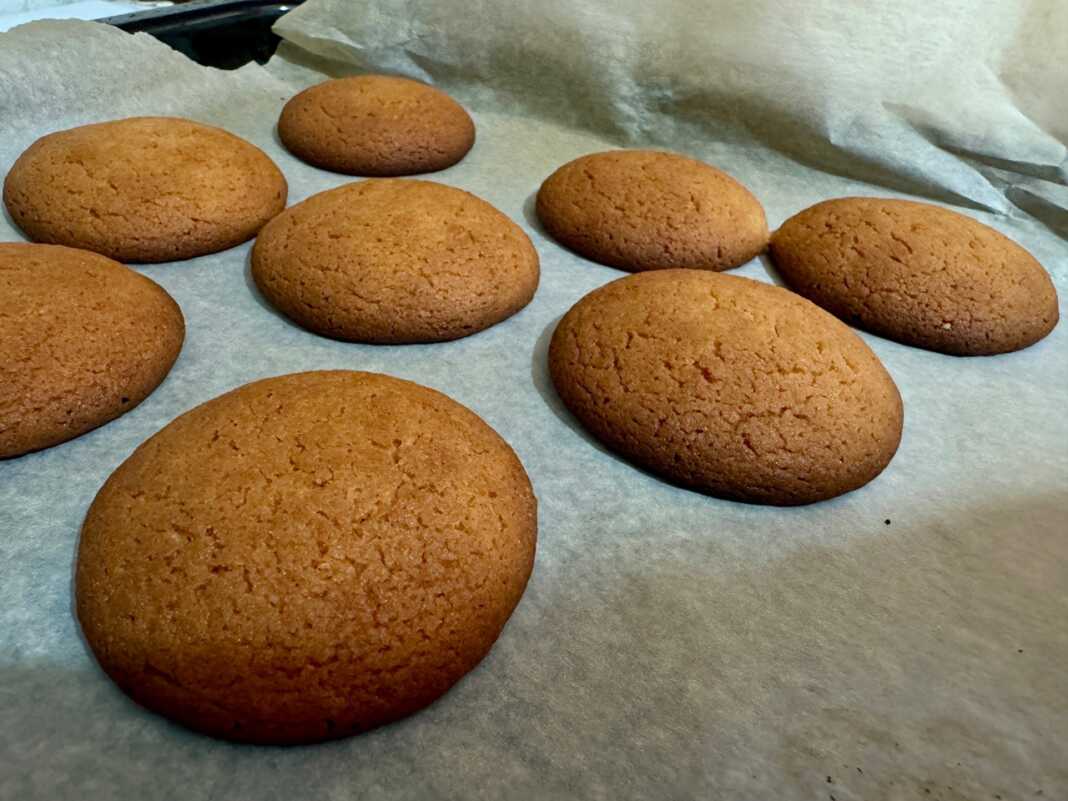 Μπισκότα με μέλι και κανέλα