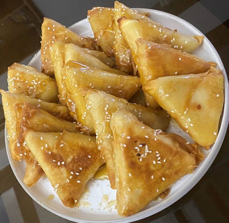 Σαγανάκια τρίγωνα