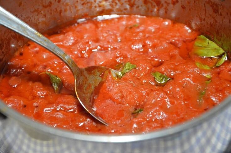 Σάλτσα φρέσκιας ντομάτας
