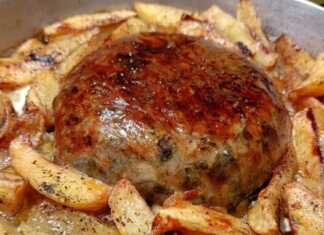 Τζιγεροσαρμάς Θρακιώτικος: Η αυθεντική, παραδοσιακή συνταγή Ένας ολόκληρος, ψημένος Τζιγεροσαρμάς Θρακιώτικος σε ταψί με κυδωνάτες πατάτες