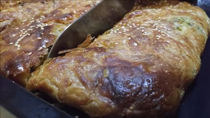 Πίτα με τραβηχτό φύλλο 