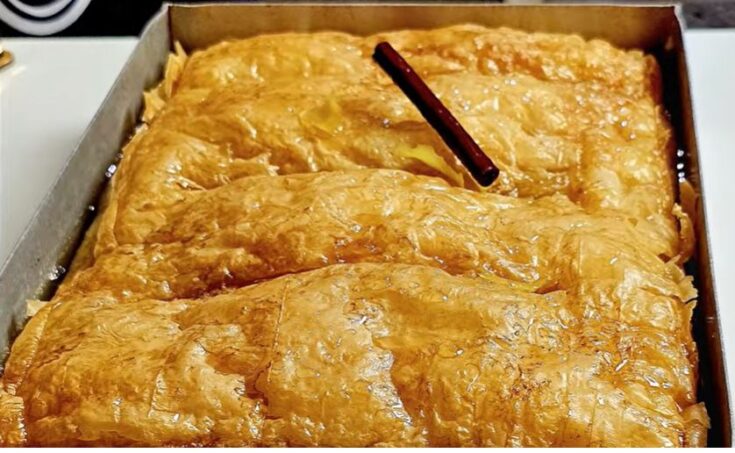 Ανατολίτικο Γαλακτομπούρεκο με Ρυζόγαλο