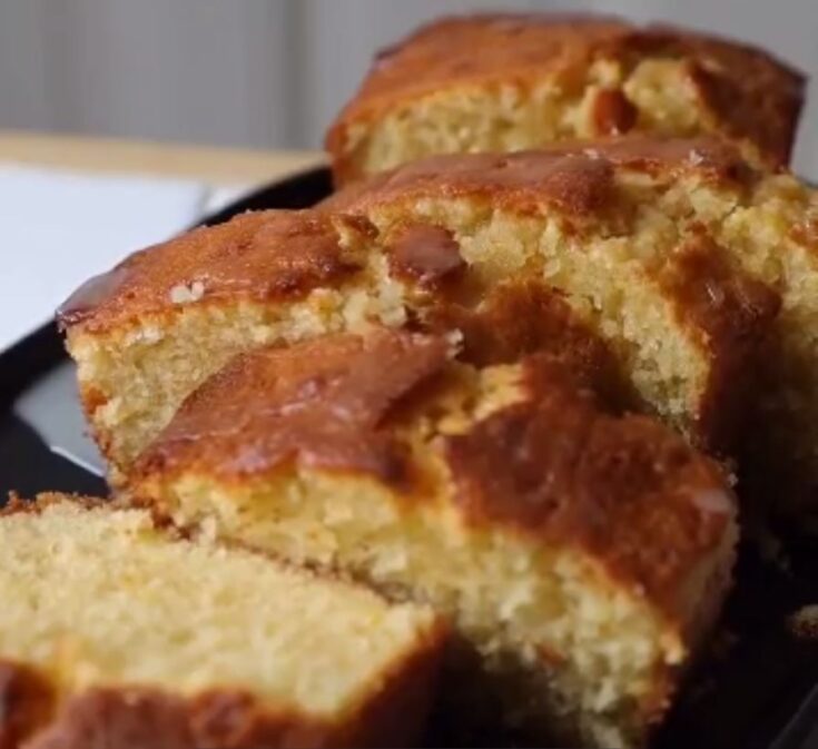 Κέικ Λεμόνι με γλάσο