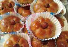 Νηστίσιμα Κουλουράκια Σιροπιαστά με Καρύδια, σερβιρισμένα με σιρόπι