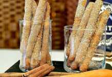 Κριτσίνια Καρότου ψημένα με επικάλυψη καστανής ζάχαρης και σουσάμι