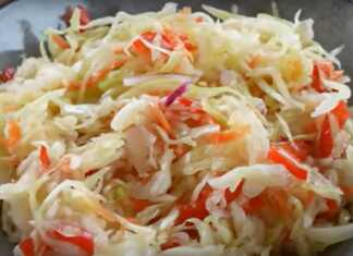 Τραγανή Λαχανοσαλάτα Τουρσί