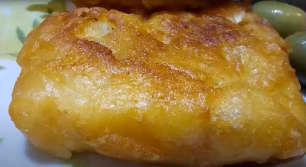 mpakaliaro kourkouti μπακαλιάρος με νηστίσιμο κουρκούτι, τηγανητός μπακαλιάρος, κουρκούτι με μπύρα, νηστίσιμη συνταγή, μπακαλιάρος