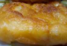 μπακαλιάρος με νηστίσιμο κουρκούτι, τηγανητός μπακαλιάρος, κουρκούτι με μπύρα, νηστίσιμη συνταγή, μπακαλιάρος