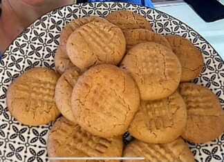 Μπισκότα Φυστικοβούτυρου 3 Υλικών: Τραγανά έξω, μαλακά μέσα σε 20 λεπτά! μπισκότα φυστικοβούτυρου