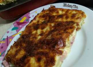 Οι λαχταριστές πατάτες ογκρατέν στο ταψί με χρυσαφένια κρούστα από λιωμένο τυρί γκούντα