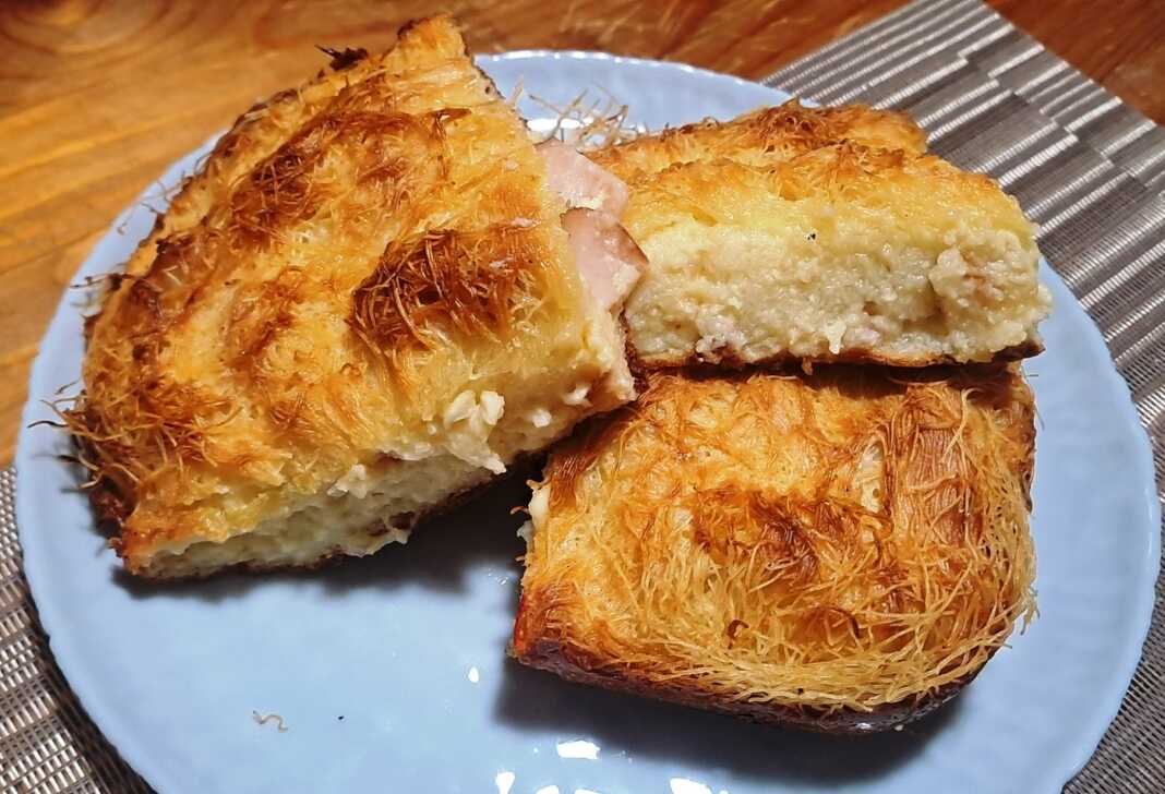 αλμυρό σουφλέ με κανταΐφι