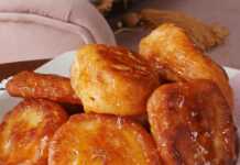 Αφράτες Τηγανίτες με μέλι και κανέλα, σερβιρισμένες ζεστές