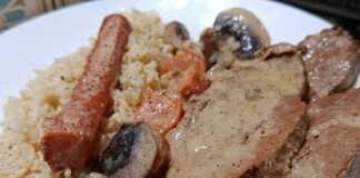 Χοιρινό Κατσαρόλας με Σάλτσα Μανιταριών: Το Πιο Ζουμερό Κρέας Χοιρινό Κατσαρόλας με Σάλτσα Μανιταριών