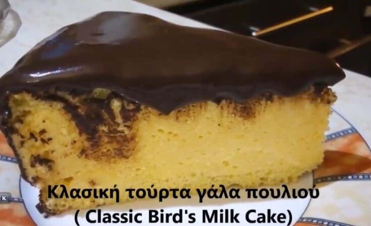 Τούρτα Γάλα του Πουλιού 