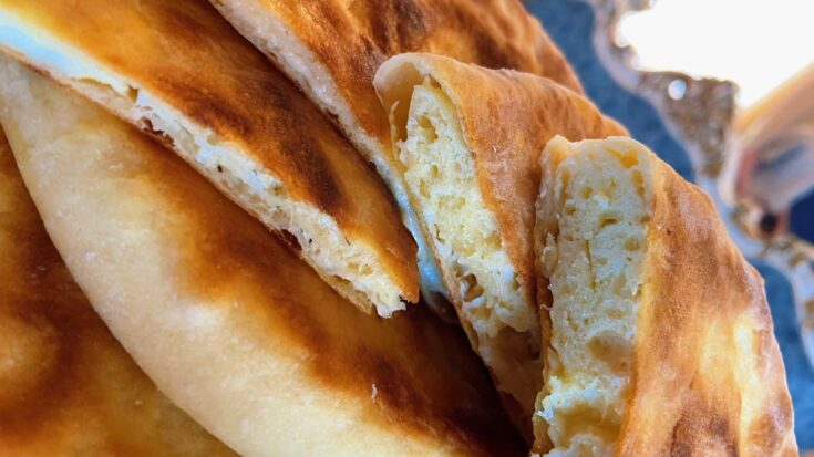 Χατσαπούρι με Κεφίρ στο Τηγάνι