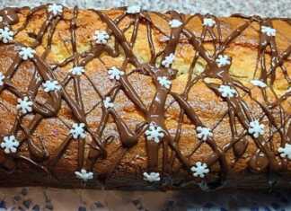 Κέικ με κομματάκια σοκολάτας