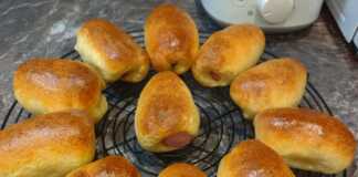 Λουκάνικα σε Ζύμη