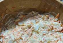 Σαλάτα Καρότο-Αυγό με Σκόρδο