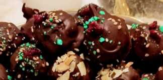 Σοκολατάκια Χωρίς Ζάχαρη με Χουρμάδες και Φυστικοβούτυρο – Υγιεινά & Ενεργειακά