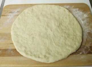 Εύπλαστη σπιτική ζύμη πίτσας σε μπολ, έτοιμη για πλάσιμο