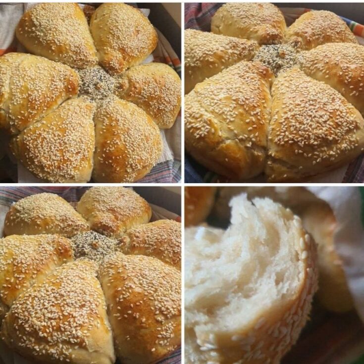 Γιορτινό Τυρόψωμο