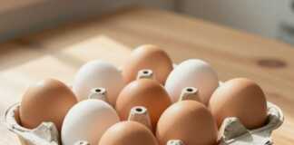 Αυγά σε χαρτινη συσκευασία