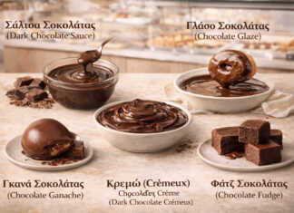 5 Παρασκευές Μαύρης Σοκολάτας — Από Σάλτσα μέχρι Κρέμα Ζαχαροπλαστικής