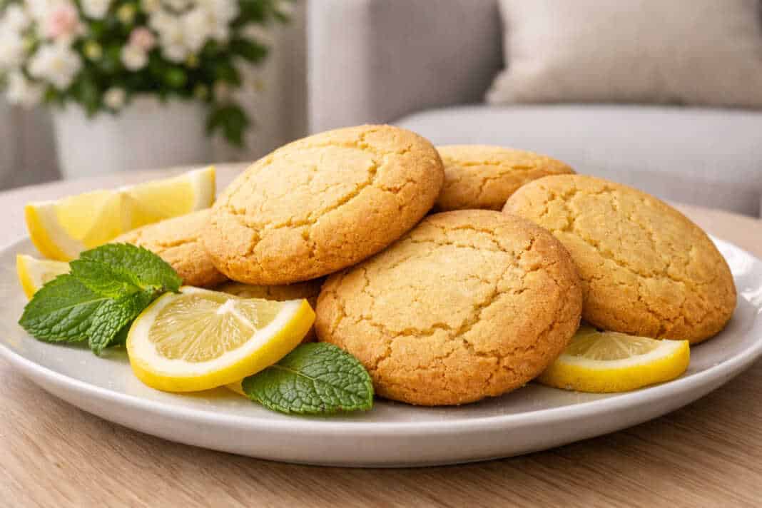 Σειρές από σπιτικά μπισκότα Σαρακοστής κομμένα με κουπάτ, αρωματισμένα με κανέλα και λεμόνι, πάνω σε λαδόκολλα