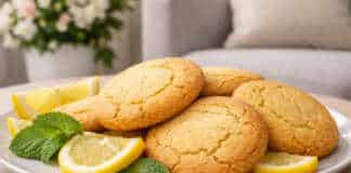 Σειρές από σπιτικά μπισκότα Σαρακοστής κομμένα με κουπάτ, αρωματισμένα με κανέλα και λεμόνι, πάνω σε λαδόκολλα