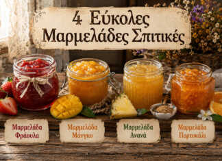 4 Σπιτικές Μαρμελάδες